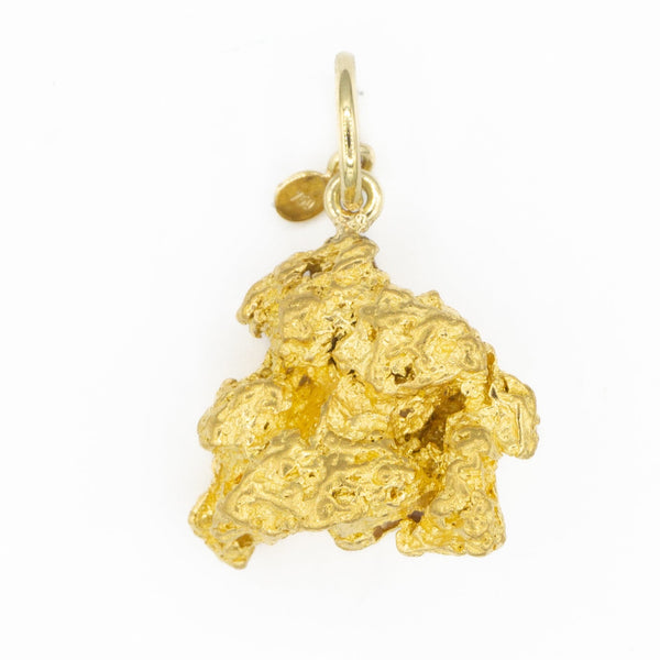 レアデック GOLDEN NUGGET チップ 付き Gold Nugget Pendant by Golpira