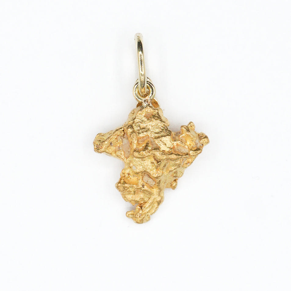 Gold Nugget Pendant No. 671