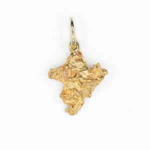 Gold Nugget Pendant No. 671