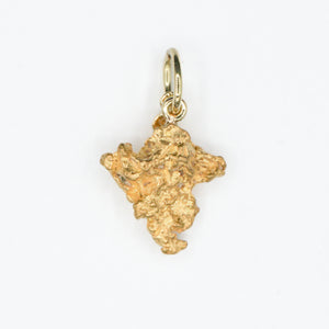 Gold Nugget Pendant No. 671