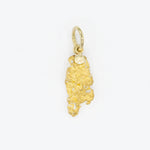 Gold Nugget Pendant No. 574